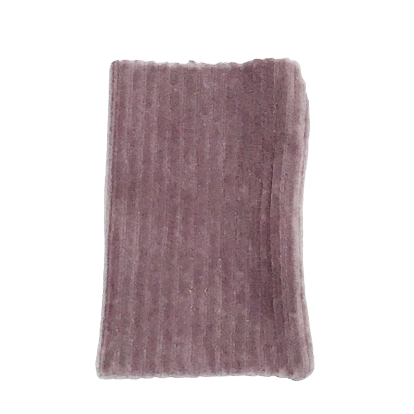 Fluweel recht zakje 13x8cm lavendel - per 12 stuks