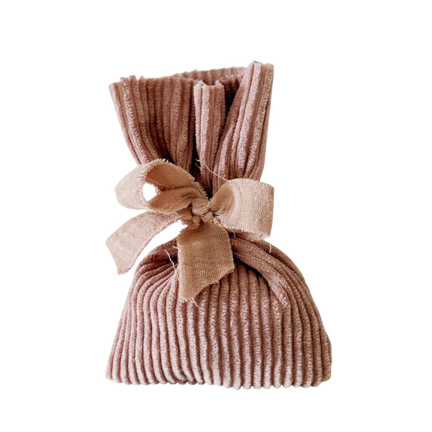 Ponycor recht zakje 13x8cm dusty rose - per 12 stuks