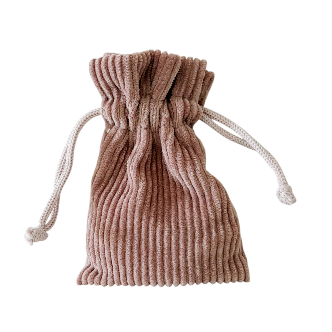 Ponycor stropzakje 12,5x8cm dusty rose - per 12 stuks