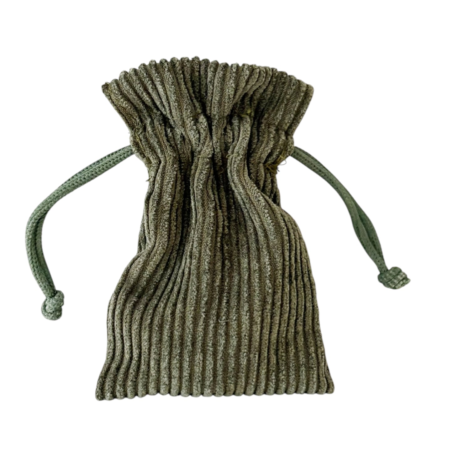 Ponycor stropzakje 12,5x8cm olive green - per 12 stuks