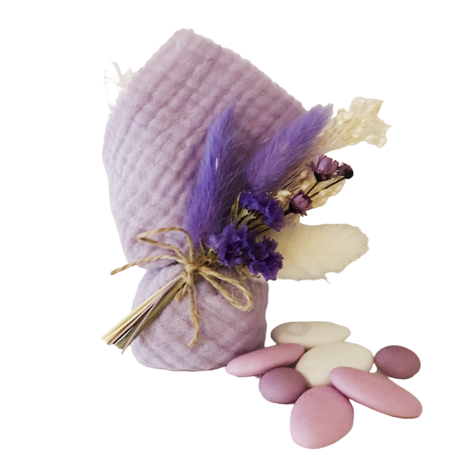 Baby lavendel light droogboeket 12cm - per 12 stuks