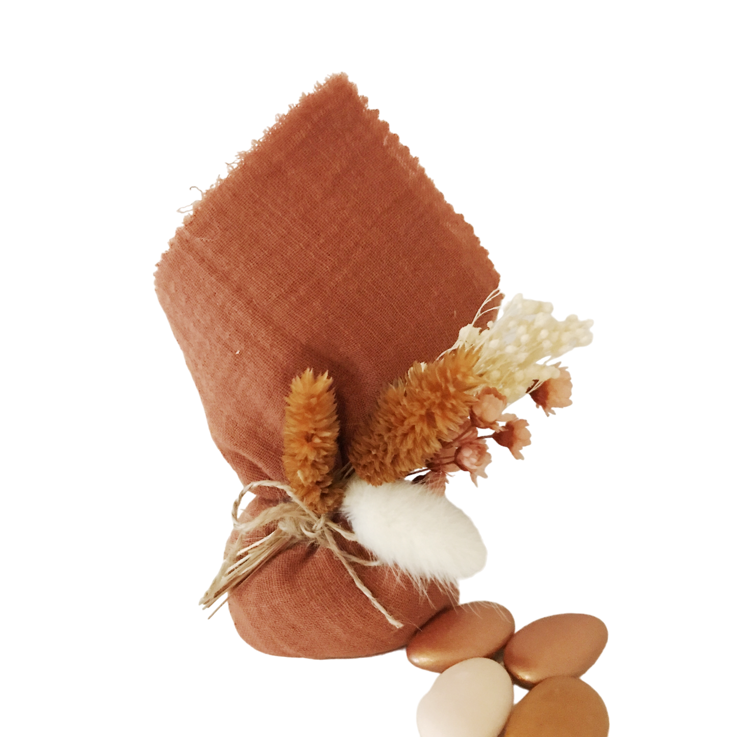 Baby rust droogboeket 12cm rust - per 12 stuks