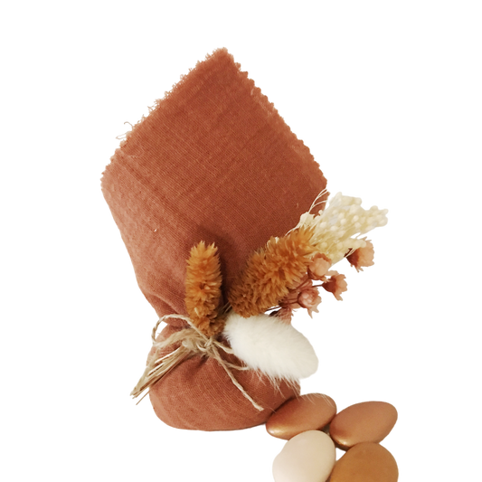 Baby rust droogboeket 12cm rust - per 12 stuks