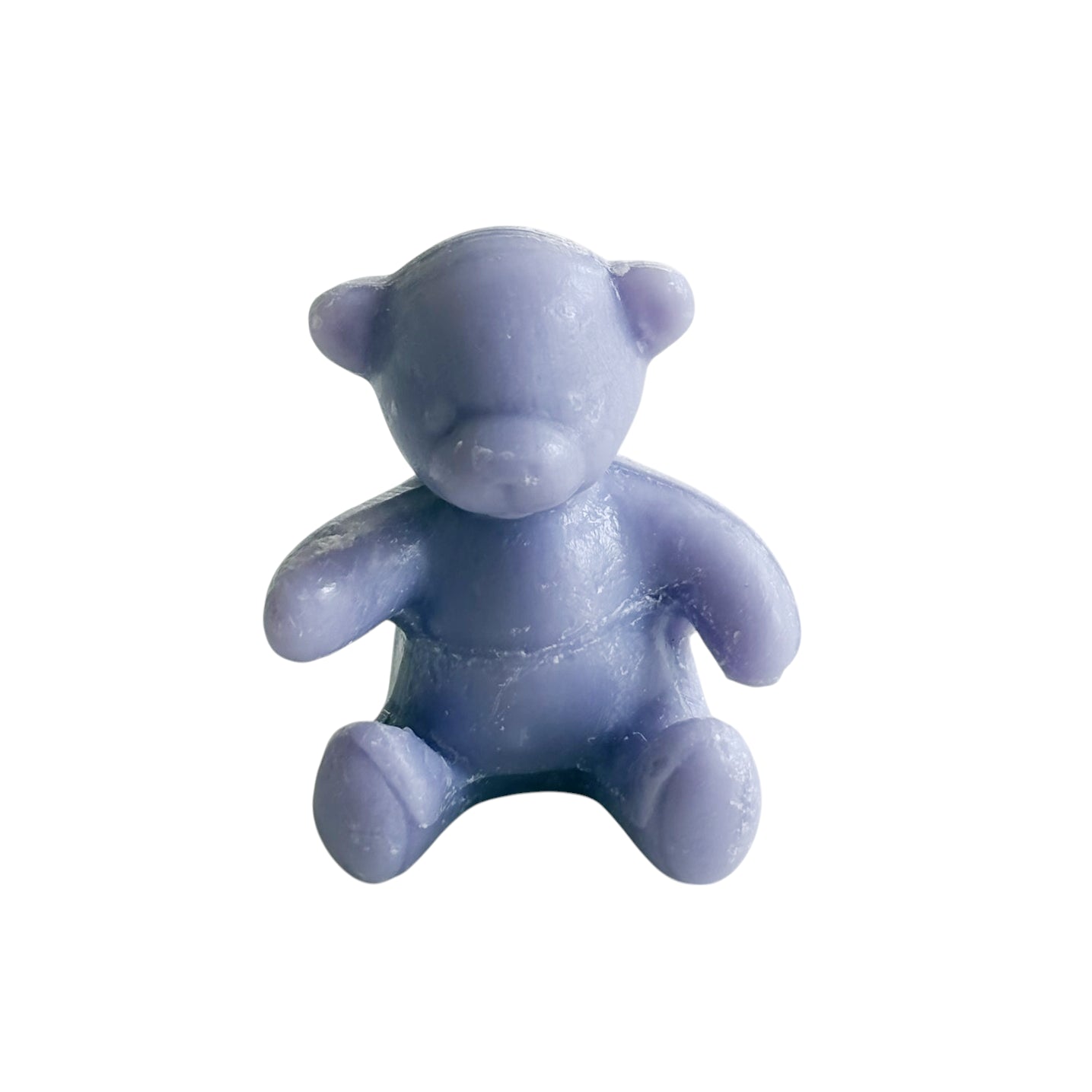 Beer zeepje 7cm lavendel - per 12 stuks