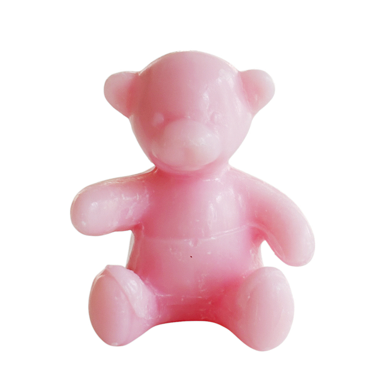 Beer zeepje beer 7cm baby rose - per 12 stuks