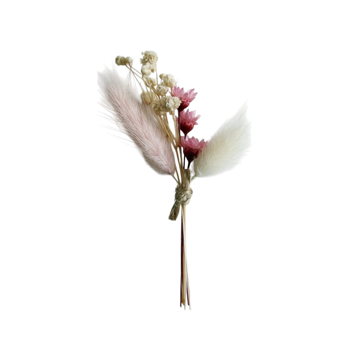 Boeketje mini 7cm baby rose - per 12 stuks