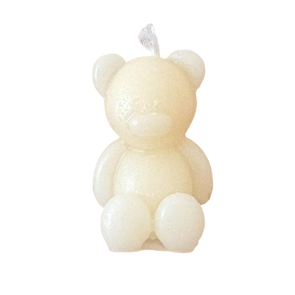 Candle mini bear 5cm - per 12 stuks