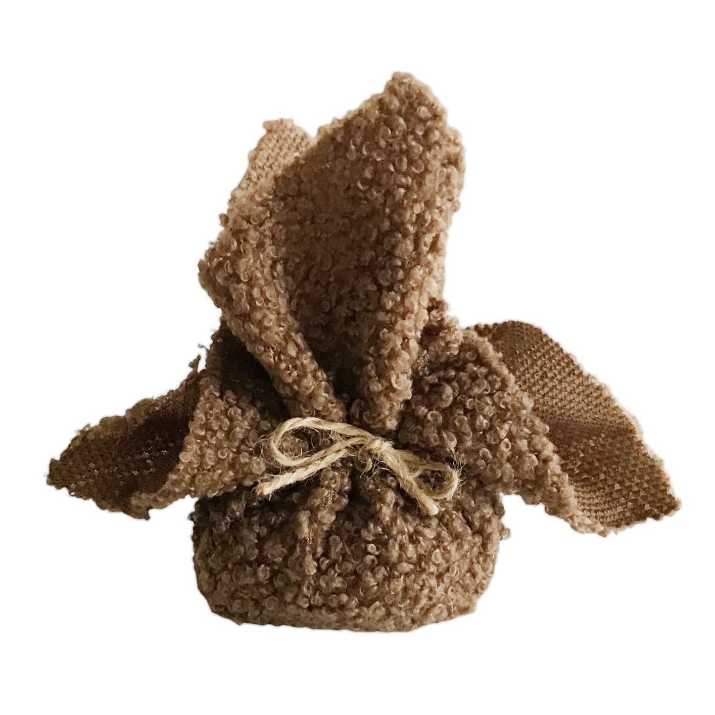 Doekje tedolino 20x20cm taupe - Per 12 stuks