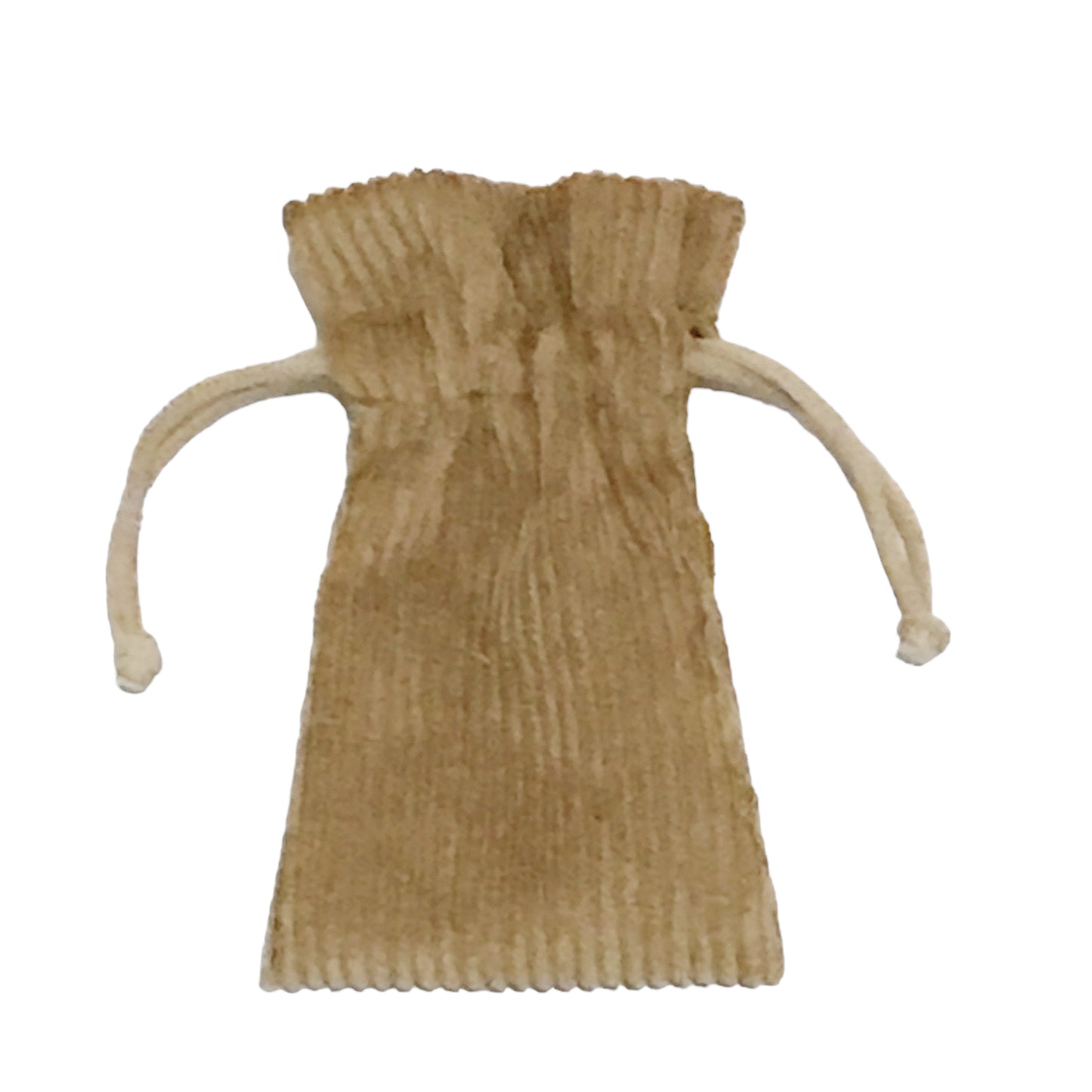 Ponycor stropzakje 12,5x8cm taupe - per 12 stuks