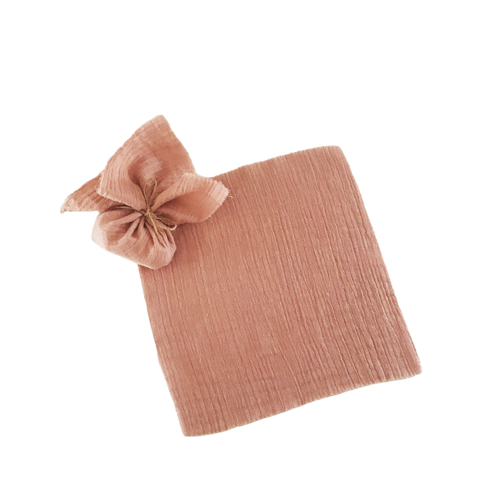 Tetra doekje 20x20cm dusty rose - Per 12 stuks